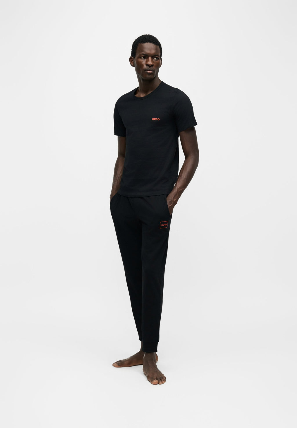 LAZE PANTS - Pyjama bottoms - black