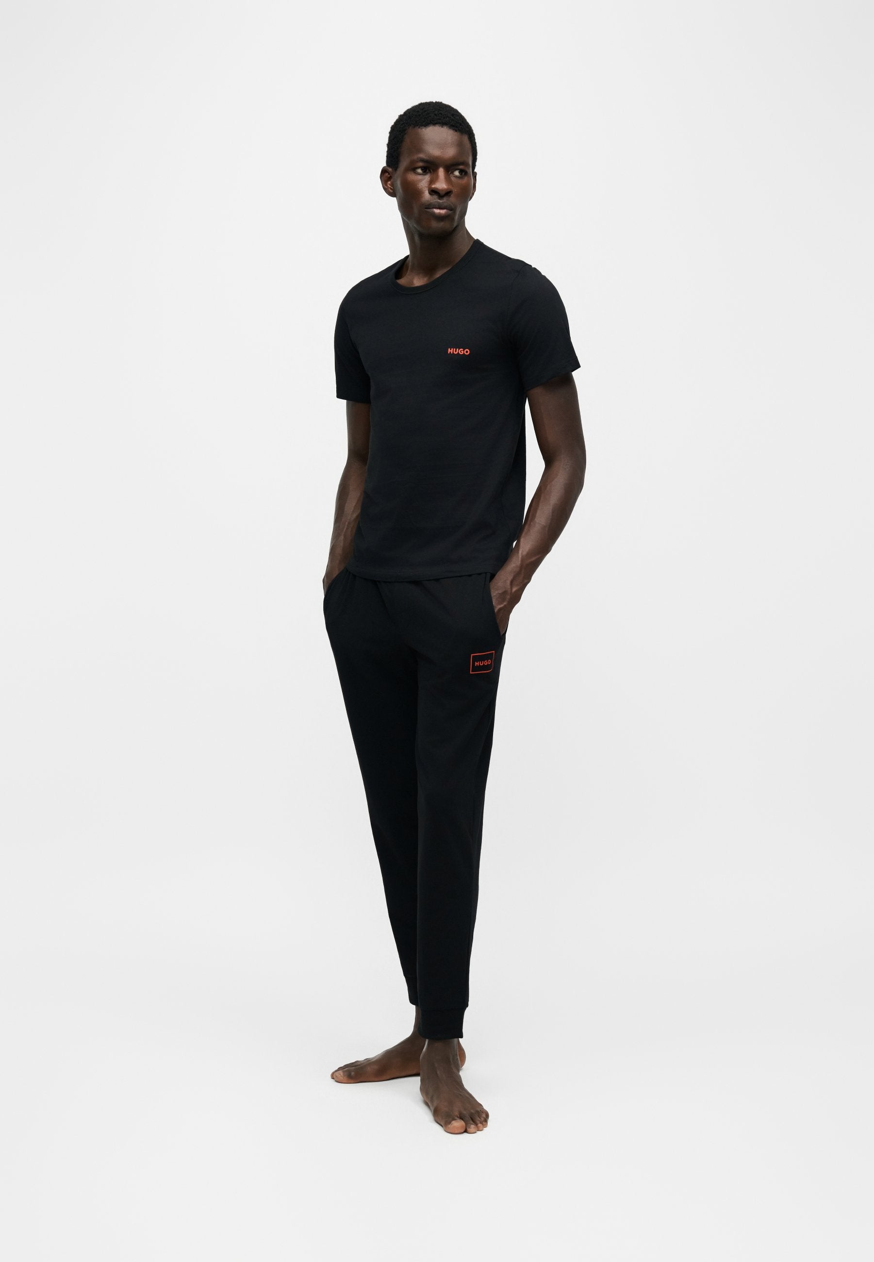 LAZE PANTS - Pyjama bottoms - black