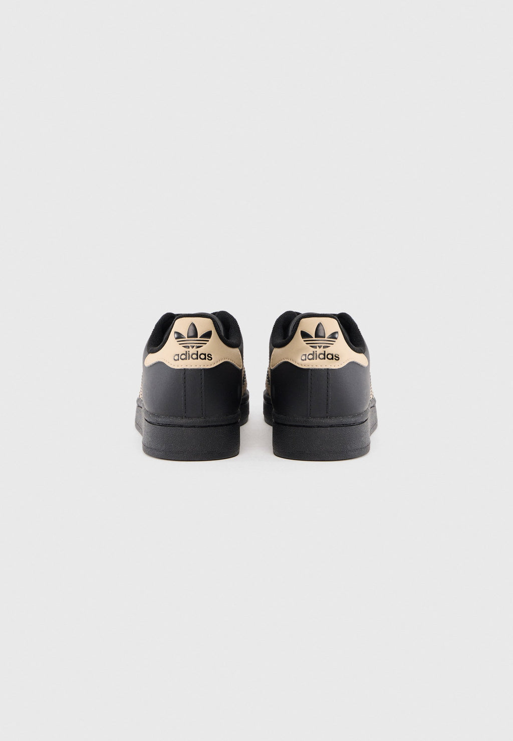 أحذية رياضية SUPERSTAR II UNISEX - أحذية رياضية - أسود أساسي/كاكي حجري