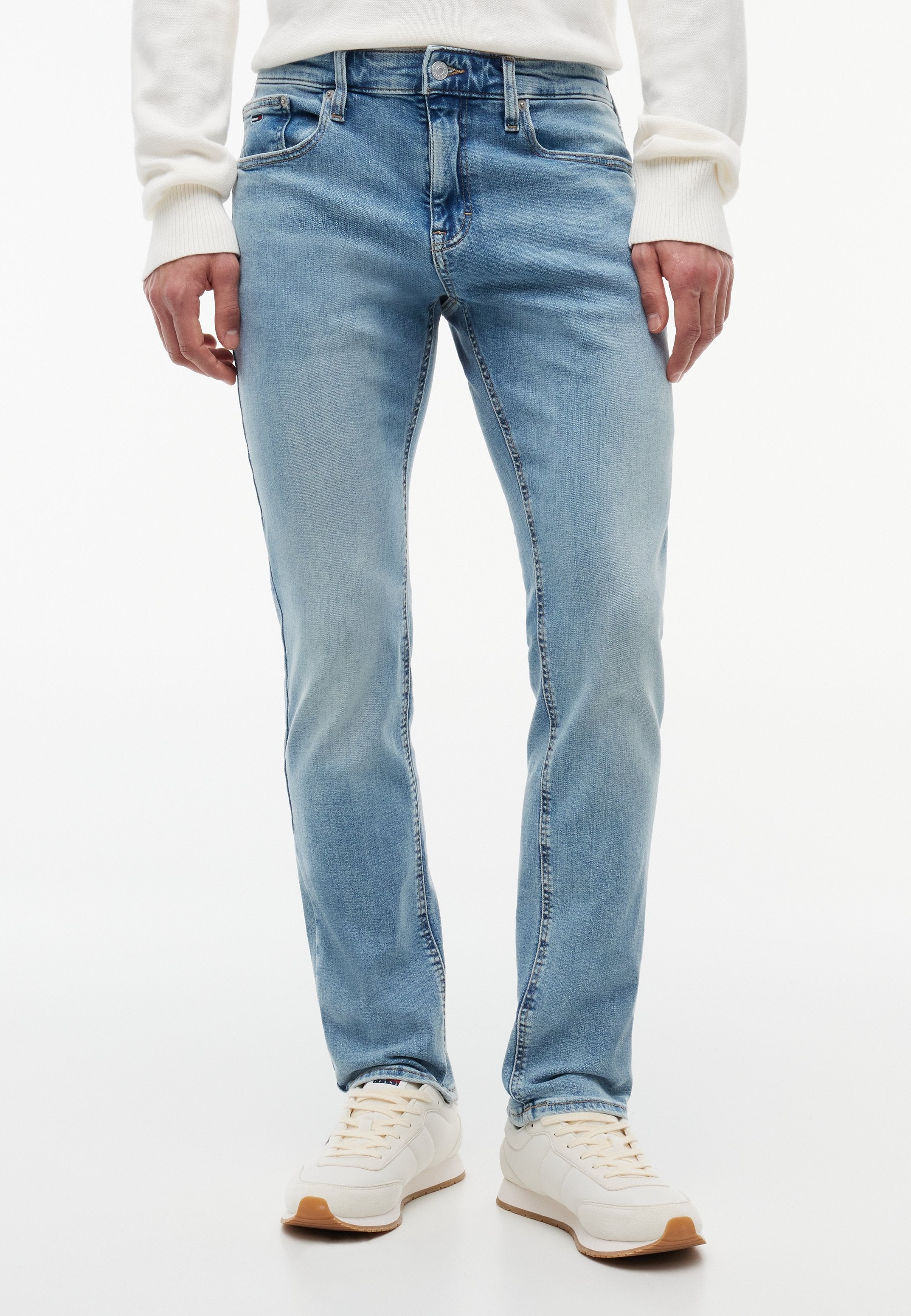 SCANTON WHISKERED  - Slim fit jeans - denim light