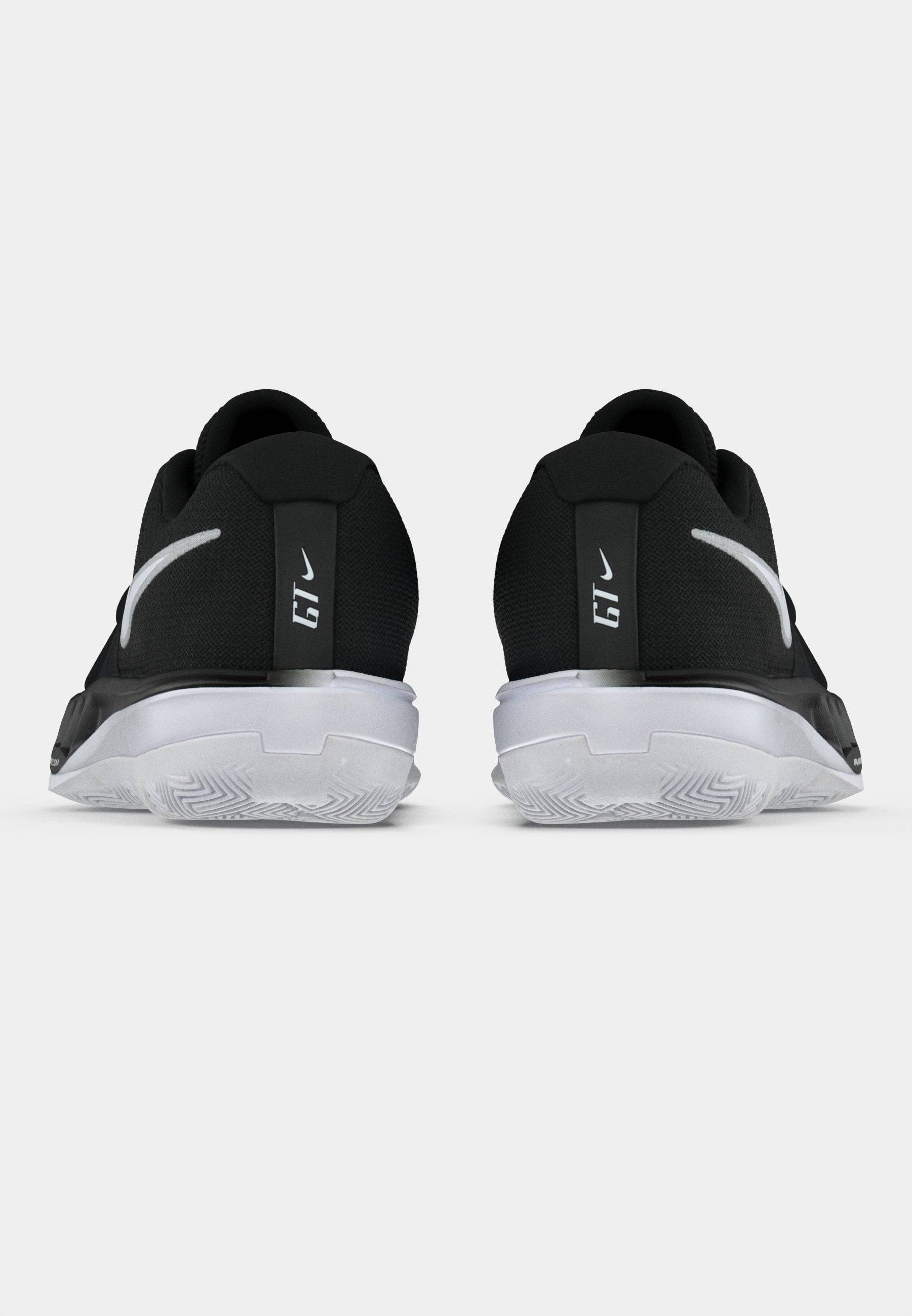 AIR ZOOM GT CUT ACADEMY UNISEX - Basketball shoes - black/white/pure platinum-coloured