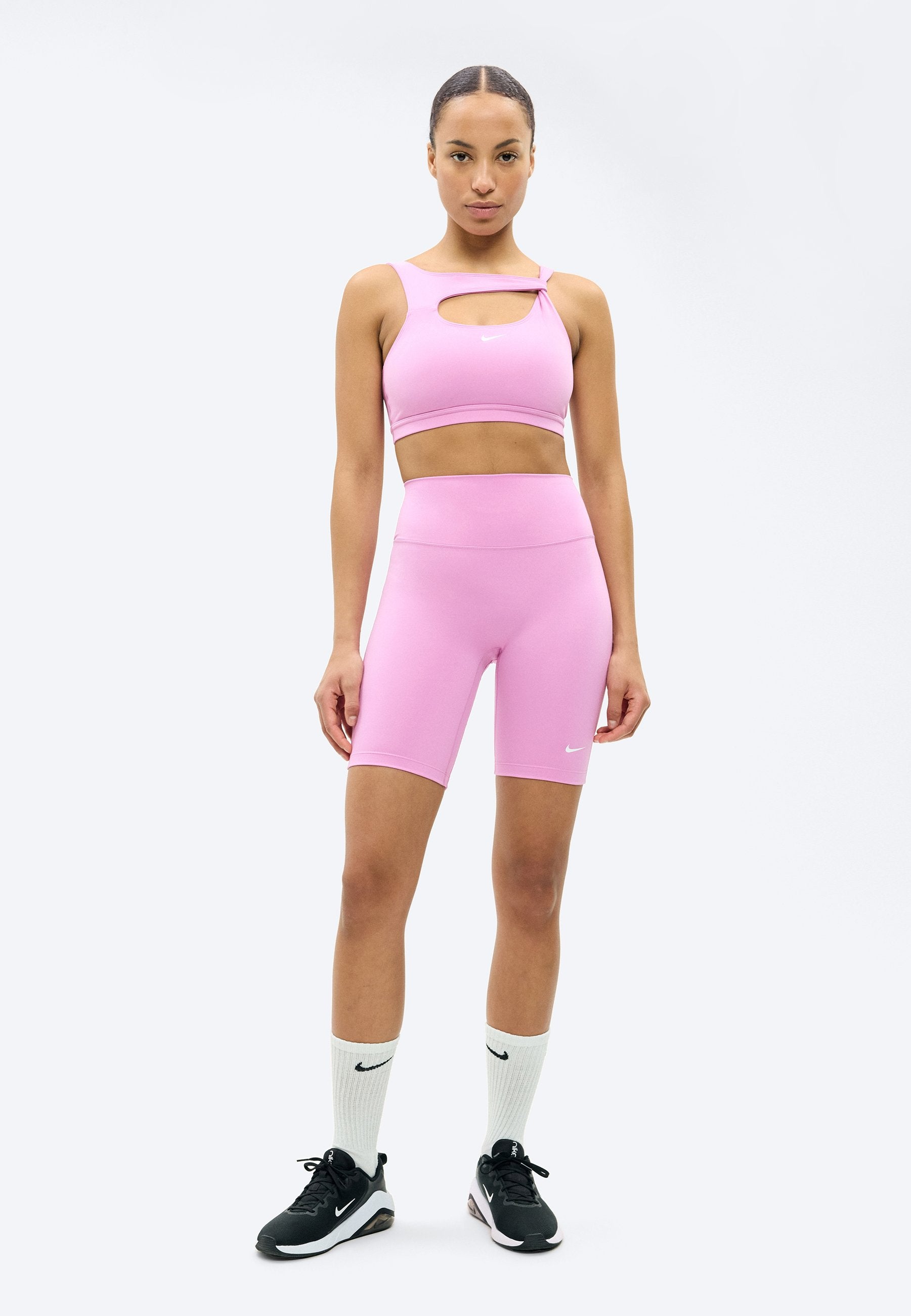 BRA CAPSULE - Light support sports bra - light magenta/white
