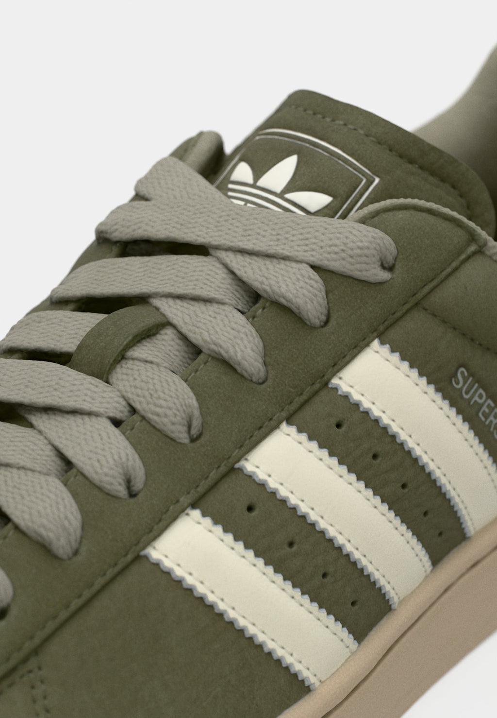 SUPERSTAR II UNISEX - Trainers - olive strata/off white/stone khaki