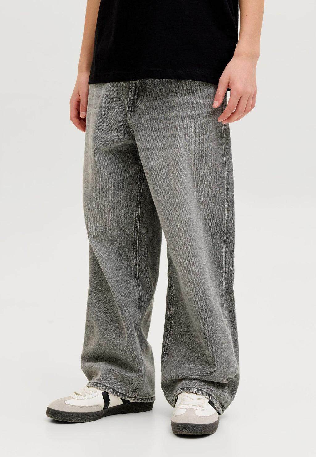 Extra gy fit JJIRON JJORIGINAL SQ 204 NOOS RET JNR Junior - Relaxed fit jeans - grey denim