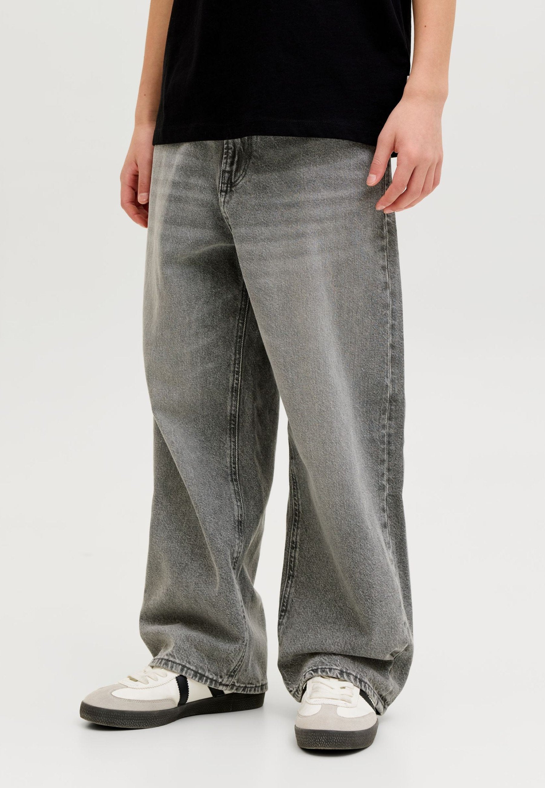 Extra gy fit JJIRON JJORIGINAL SQ 204 NOOS RET JNR Junior - Relaxed fit jeans - grey denim