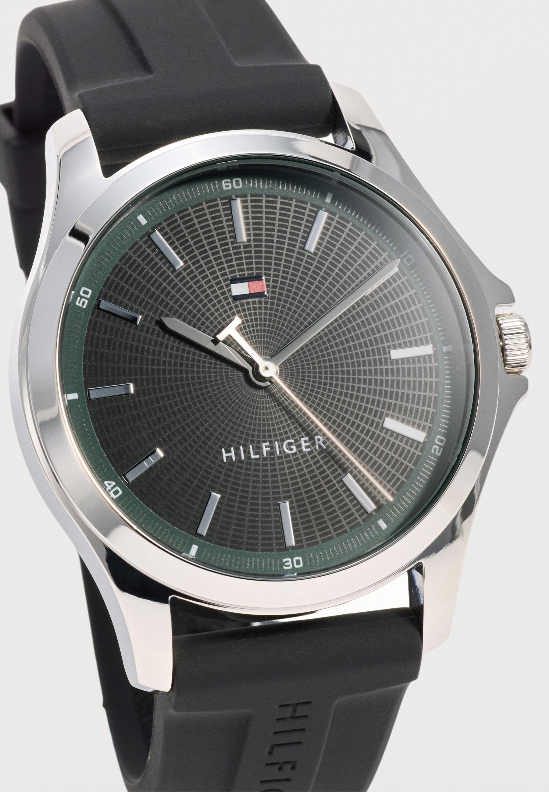 BRUCE - Watch - black/silver-coloured