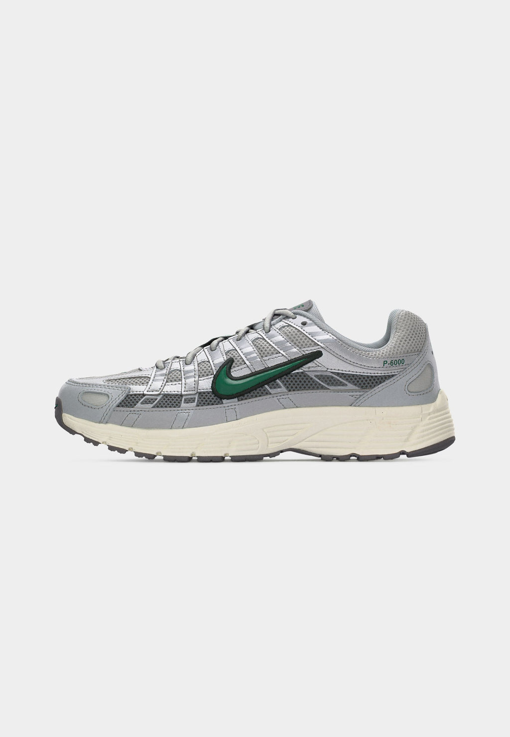 P 6000 UNISEX - Trainers - grey fog/malachite/metallic silver-coloured/sail/pencil point