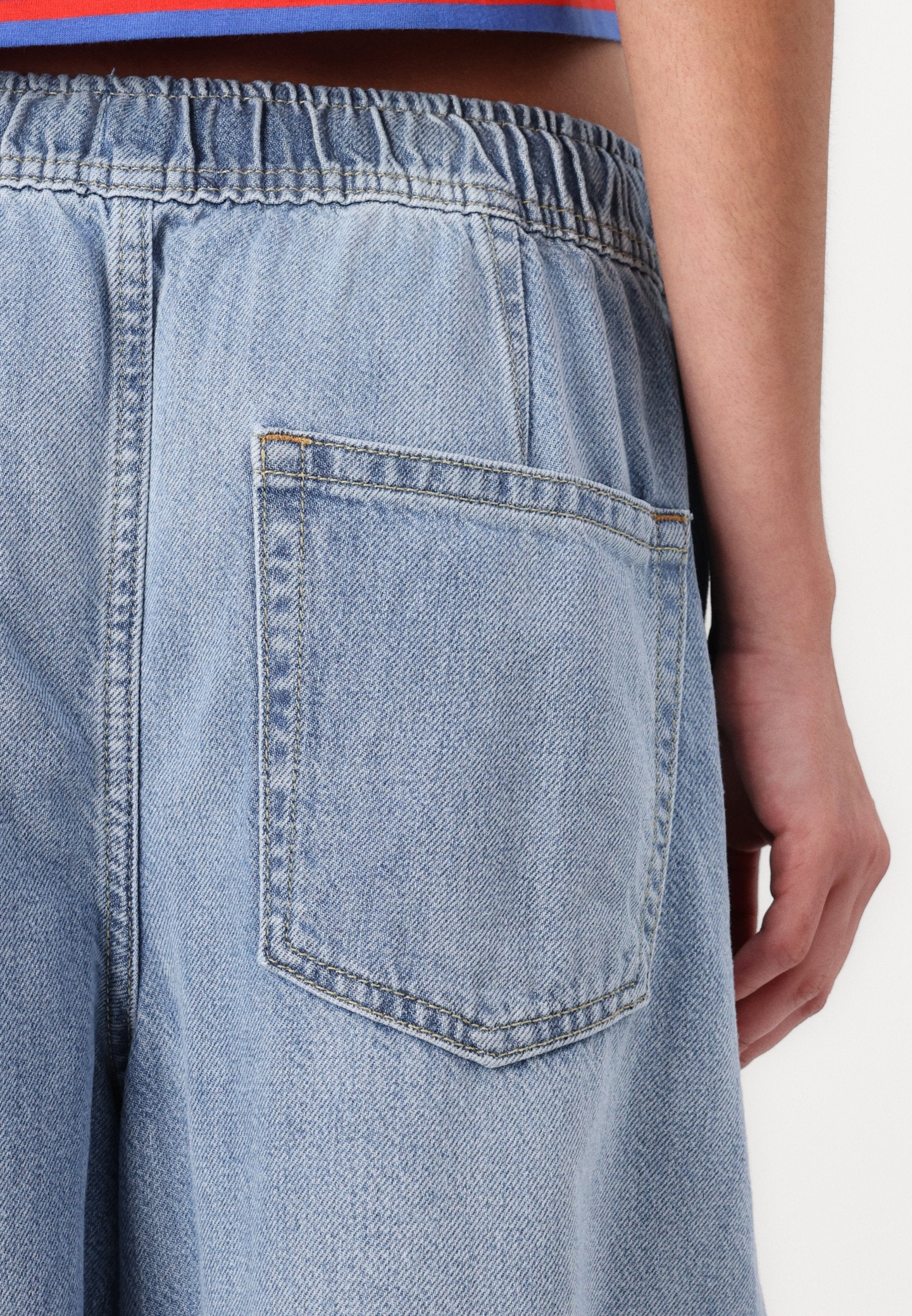 HORSESHOE EASY DYLAN - Wide Leg - blue denim