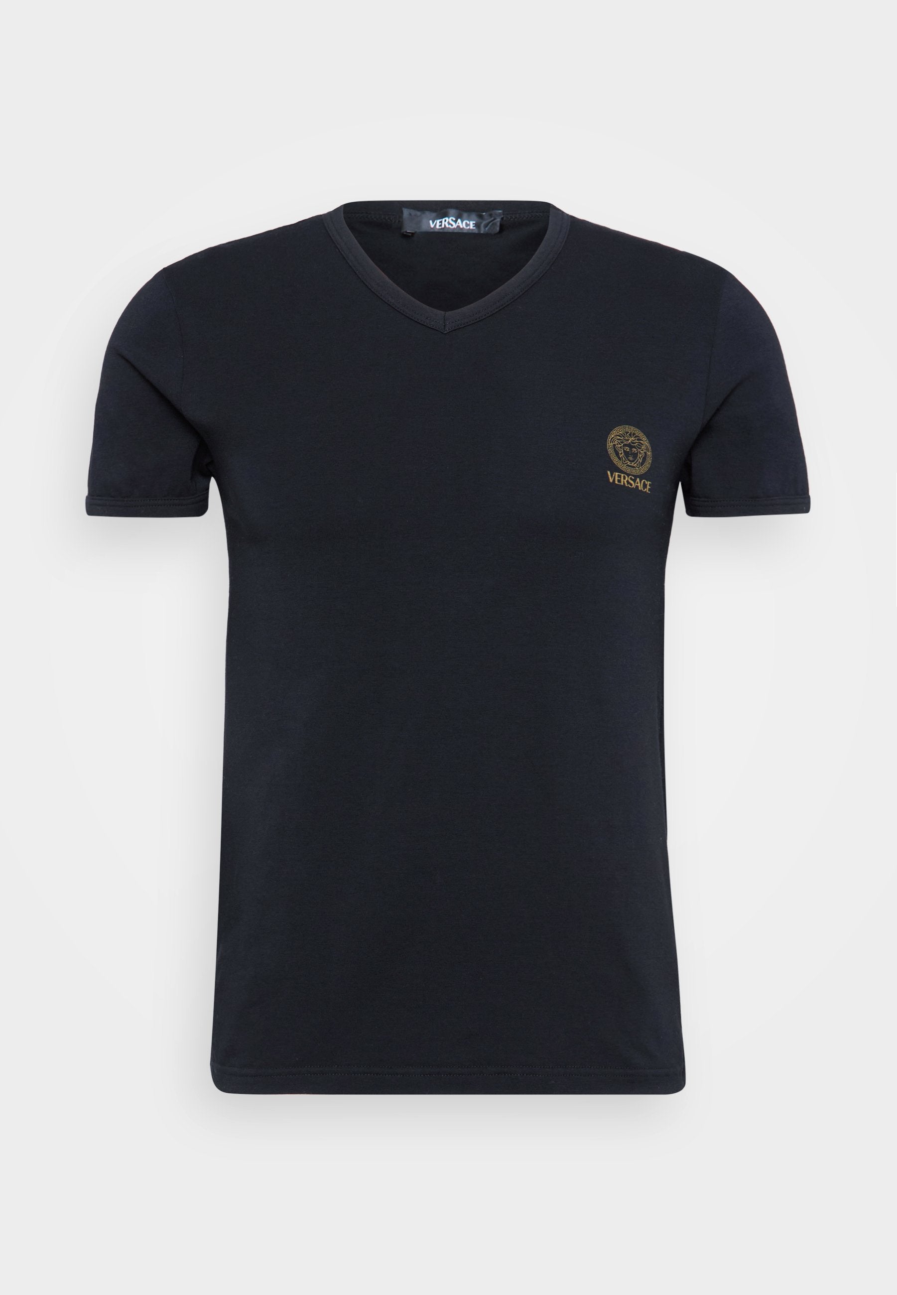 SHORT SLEEVES V NECK TOPEKA NEW LOGO - Undershirt - schwarz