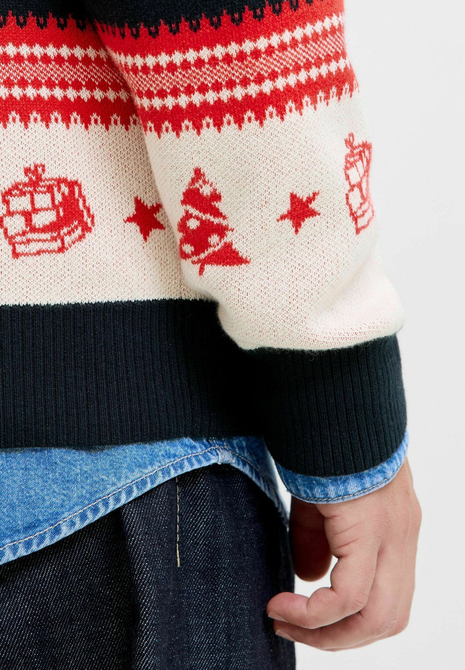 Knitted X-mas Knitted - Jumper - true red