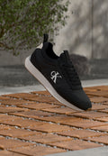 RETRO RUNNER LACE UP - Trainers - black/bright white