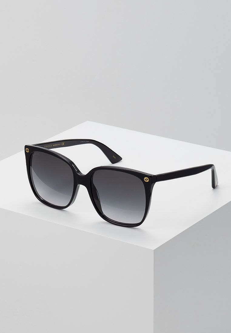 نظارات شمسية GG CAT-EYE ROUND ACETATE - أسود/رمادي