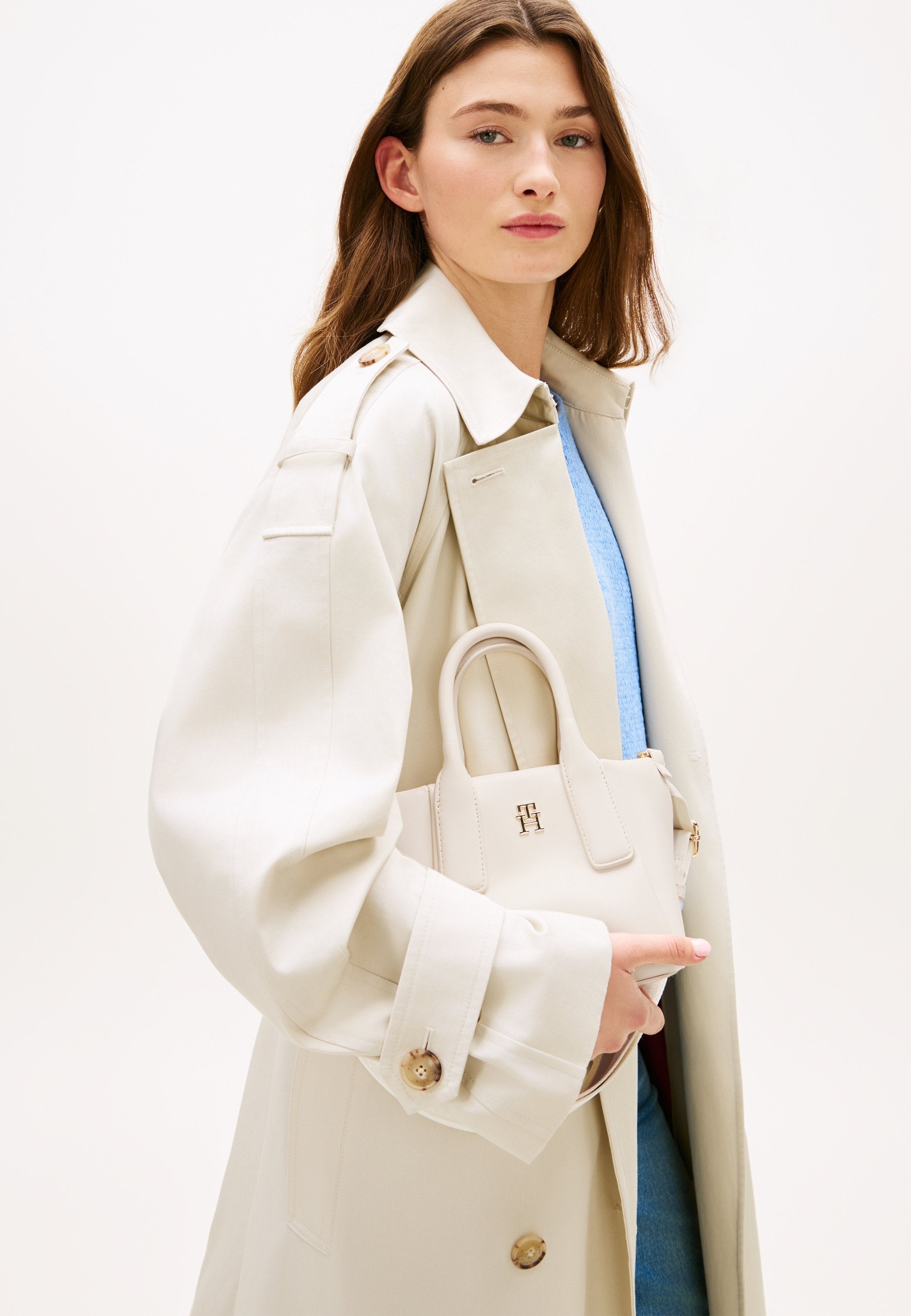 ESSENTIAL MINI  - Handbag - soft cream