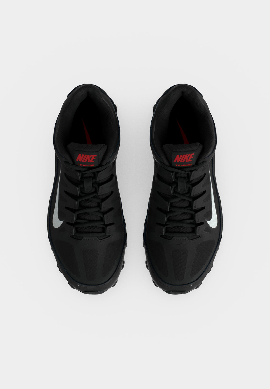 REAX 8 - Chaussures d'entraînement - noir/argent métallisé/rouge université