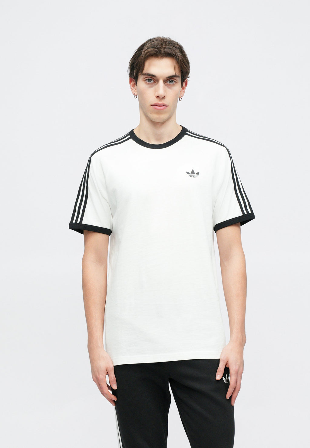 3S TEE - Print T-shirt - cloud white