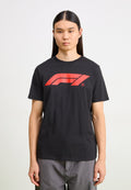 TEE LOGO F1 ESS 180G - T-shirt imprimé - noir
