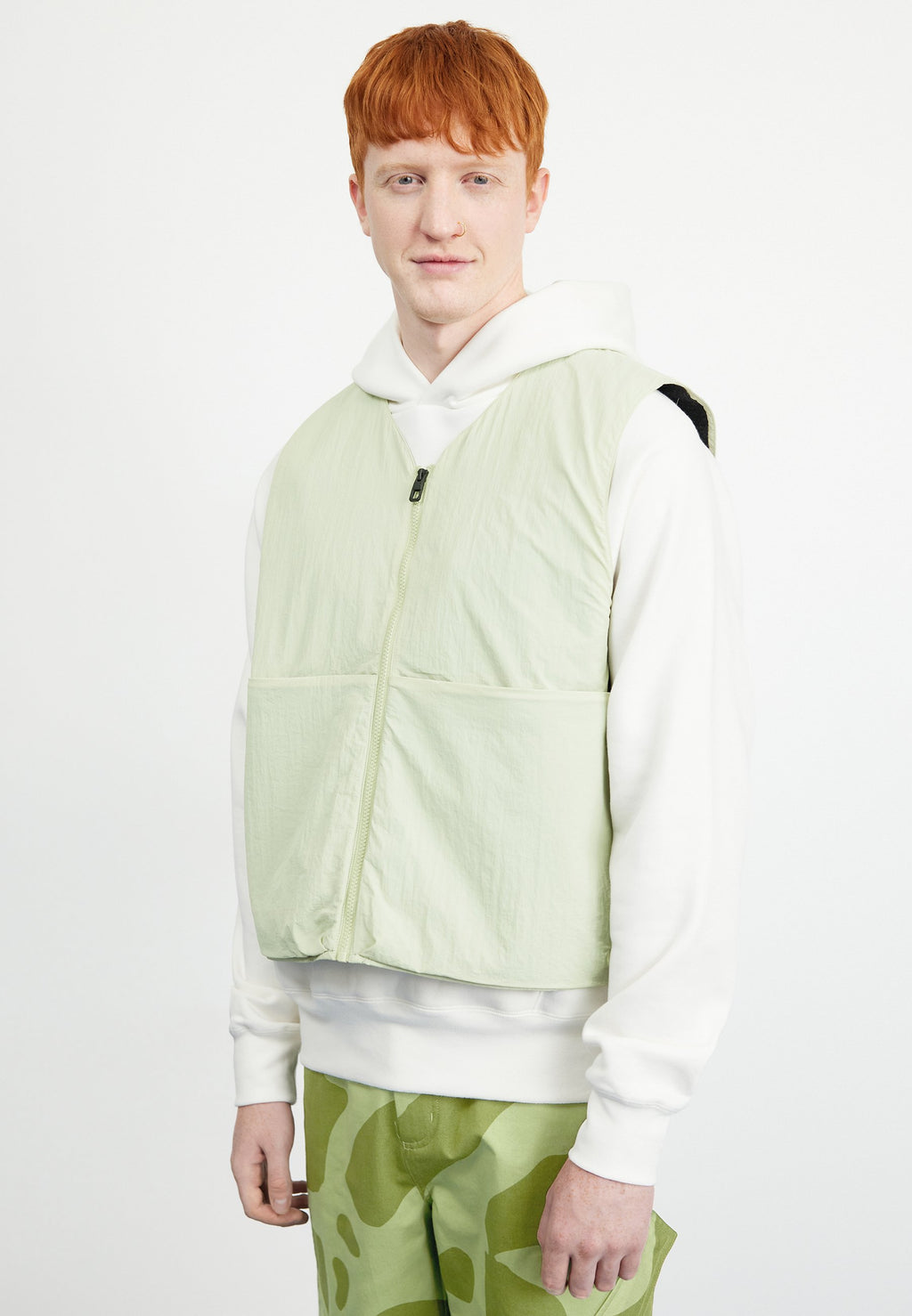 Gilet - aura olive/gris fumé/aura olive