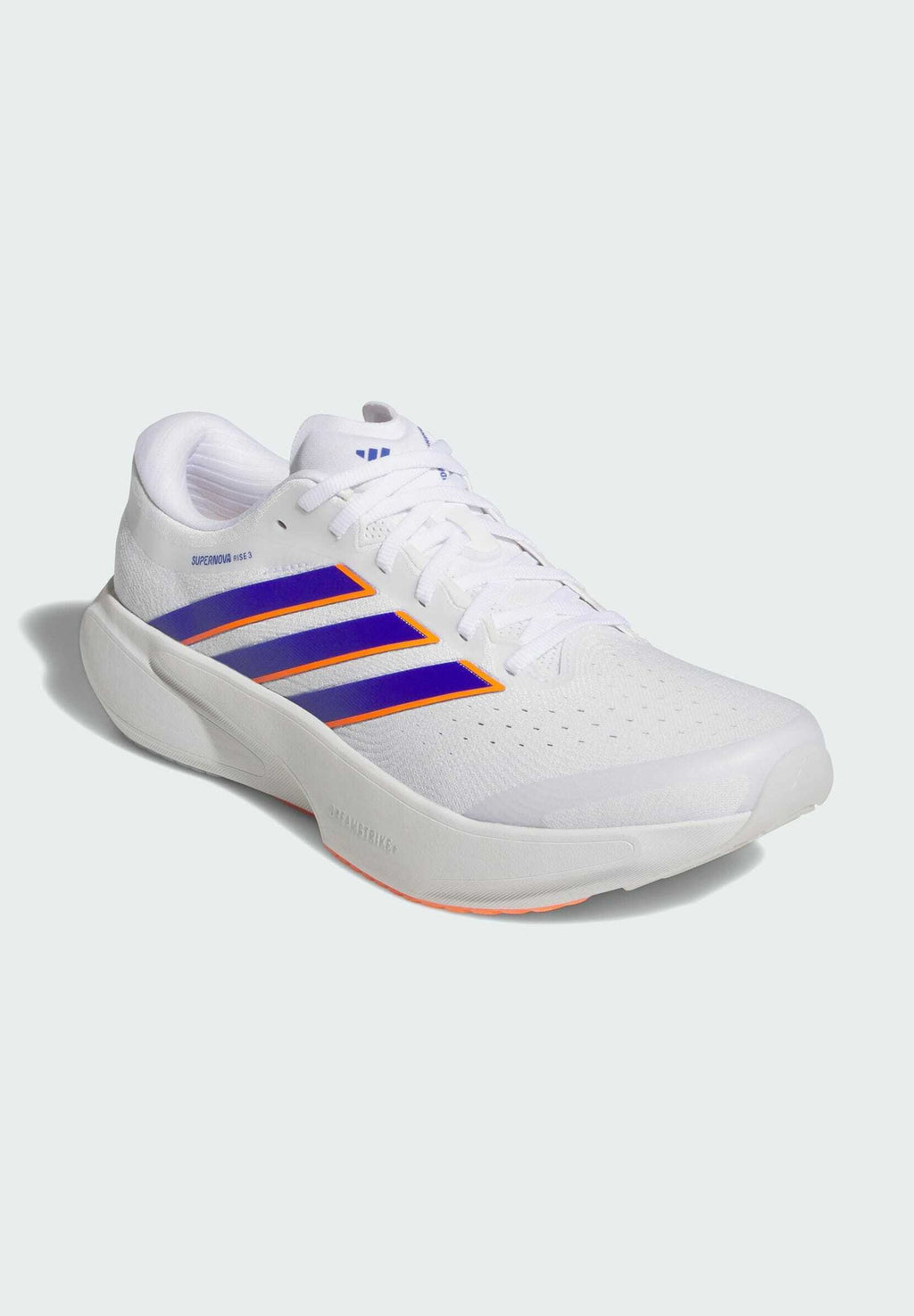 SUPERNOVA RISE 3 M - Road running shoes - cloud white   lucid blue   dash grey