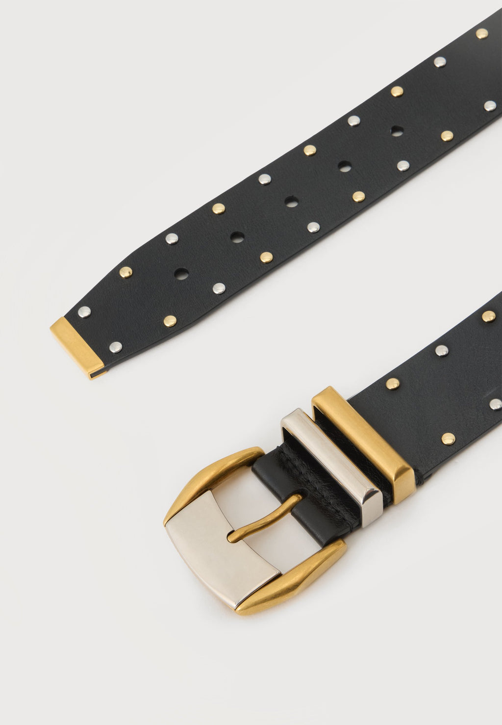 Belt - black/gold-coloured/silver-coloured