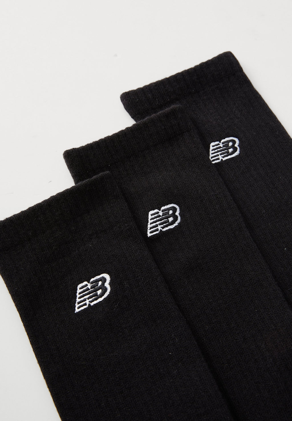PATCH LOGO CREW UNISEX 3 PACK - Socks - black