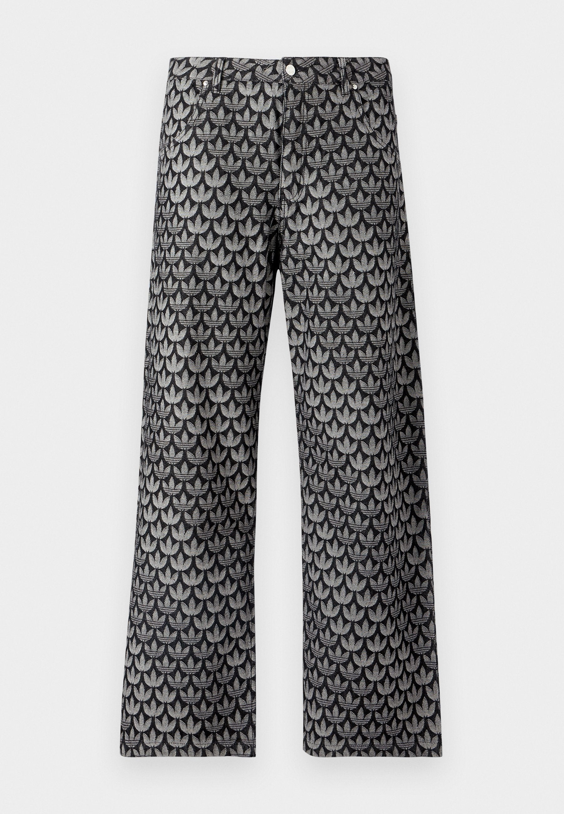 MONOGRAM PANT - Relaxed fit jeans - black