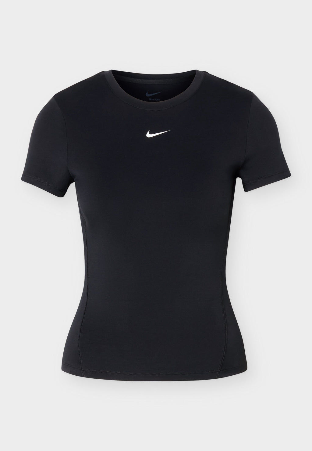 ONE FITTED - Sports T-shirt - black/white
