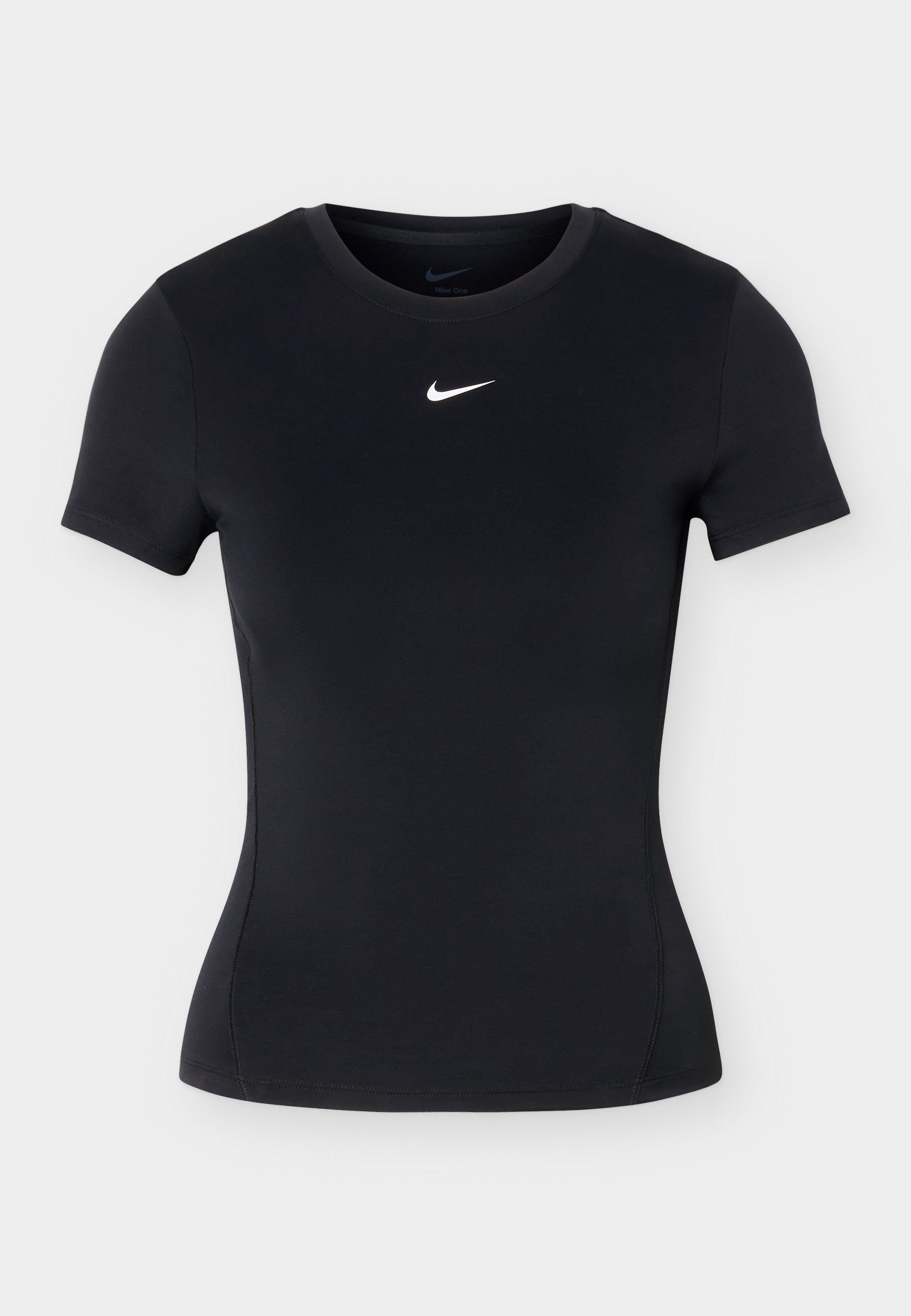 ONE FITTED - Sports T-shirt - black/white