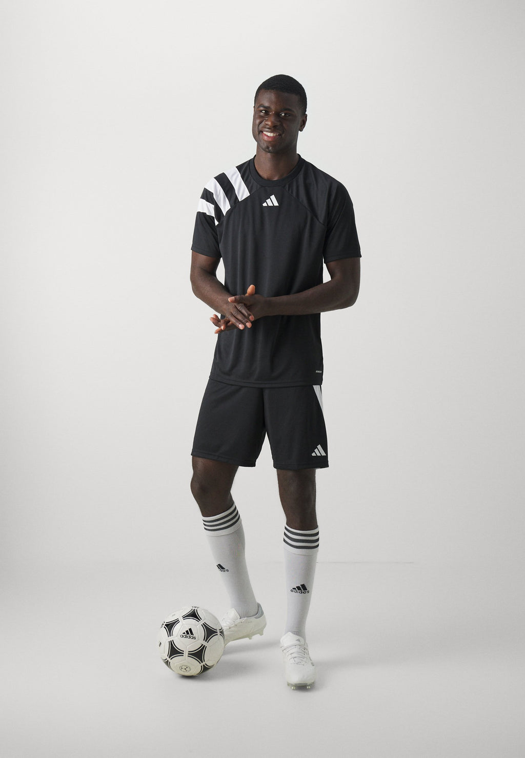 FORTORE 23 JERSEY - Sports T-shirt - black/white