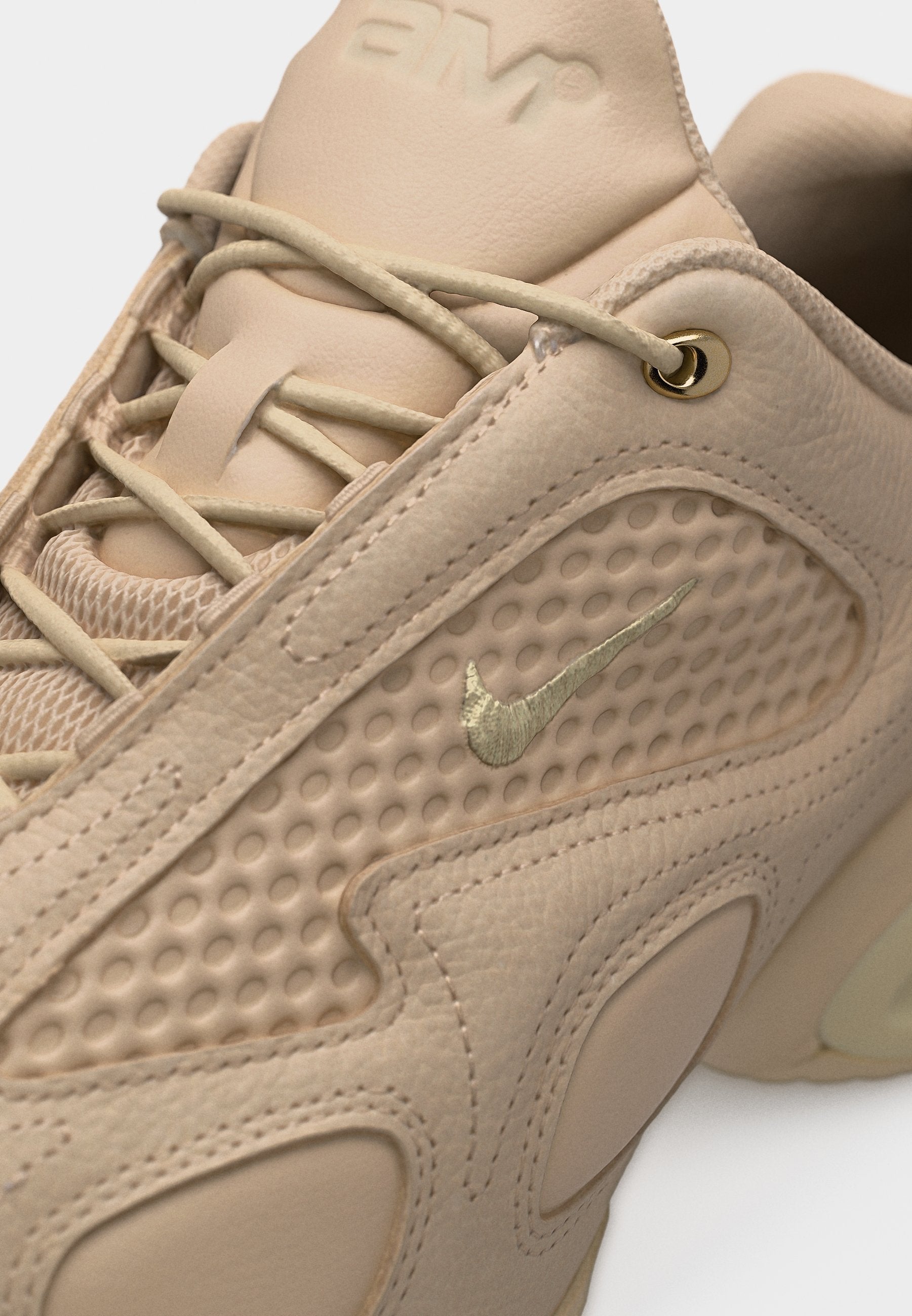 AIR MAX MUSE SE 2 - Trainers - oatmeal/metallic gold-coloured