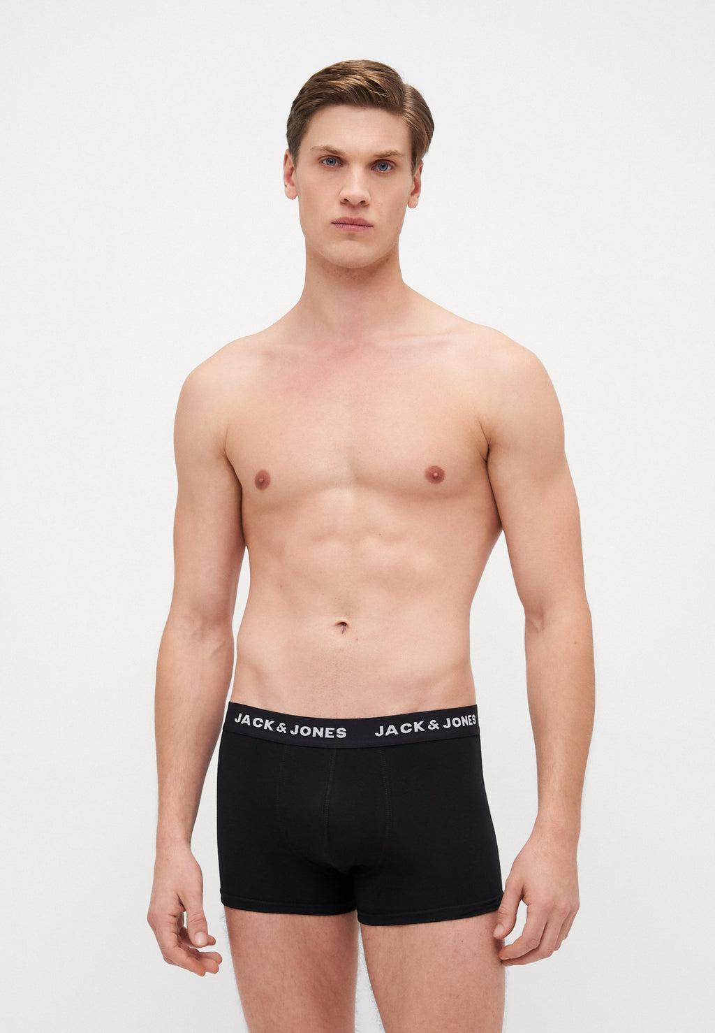 JACSOLID TRUNKS 12 PACK - Trunks - navy/black/dark grey melange