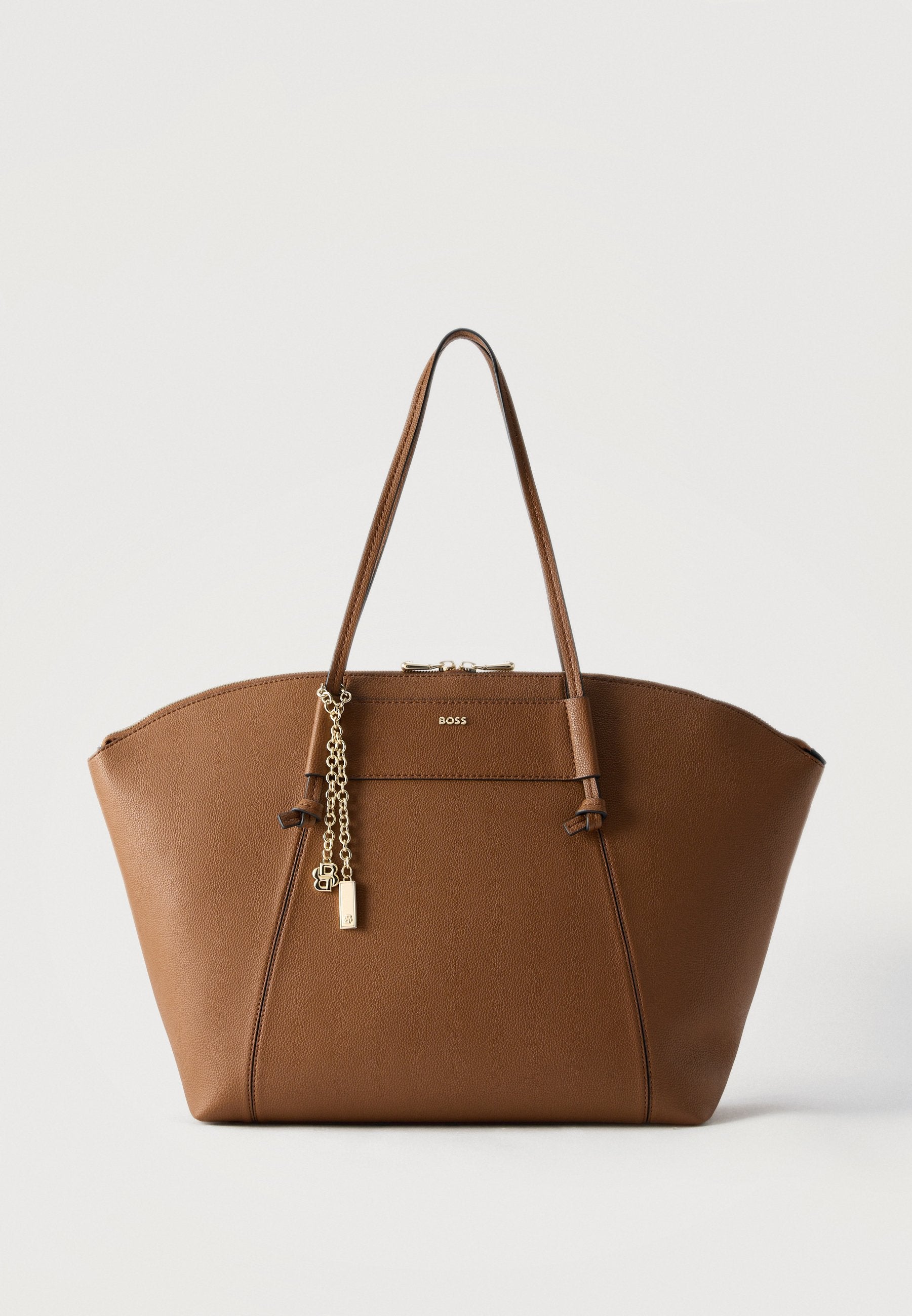 SALLEY - Tote bag - medium brown