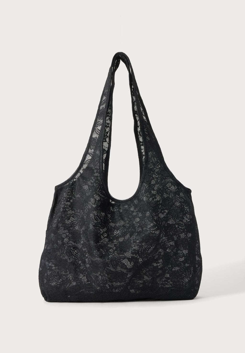 LUNA LACE TOTE BAG - Tote bag - black