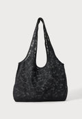 LUNA LACE TOTE BAG - Tote bag - black