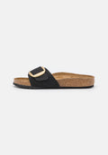 MADRID BIG BUCKLE NARROW - Sandals - black