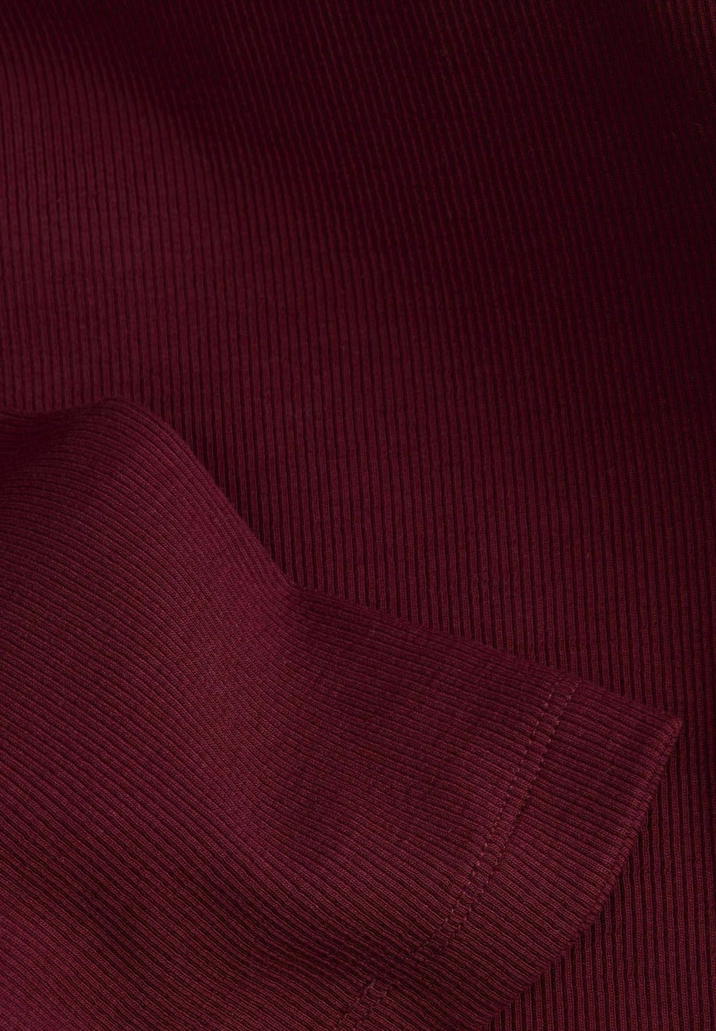 JXFIFI STR 3/4 BOATNECK TOP JRS NOOS - Haut à manches longues - cabernet