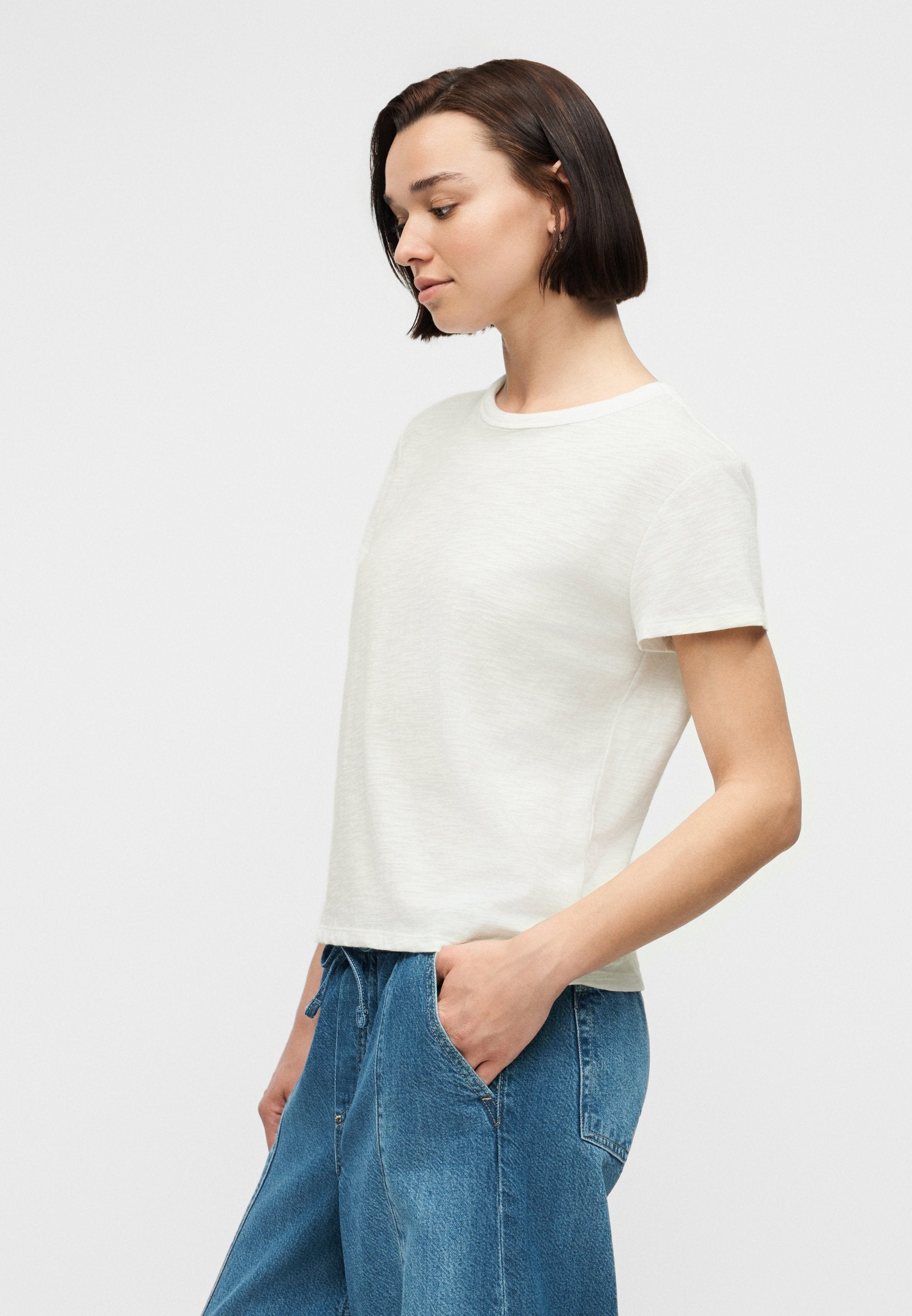 TEE - Basic T-shirt - white