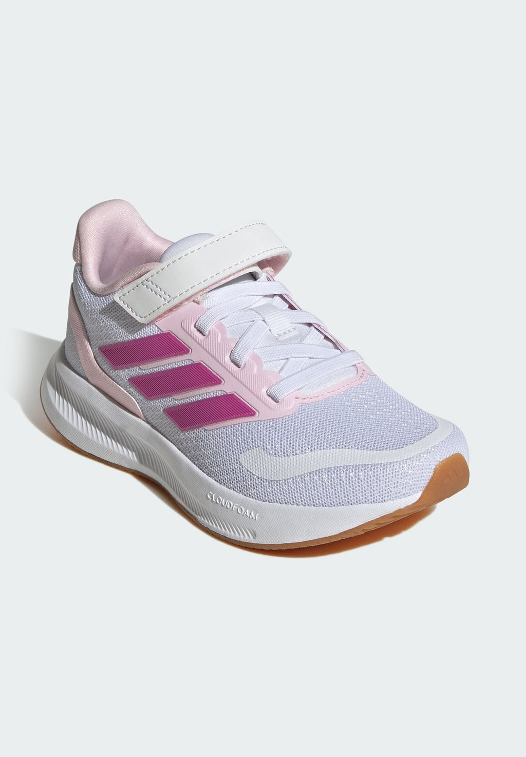RUNFALCON 5 UNISEX - Road running shoes - ftwr white clear pink gum
