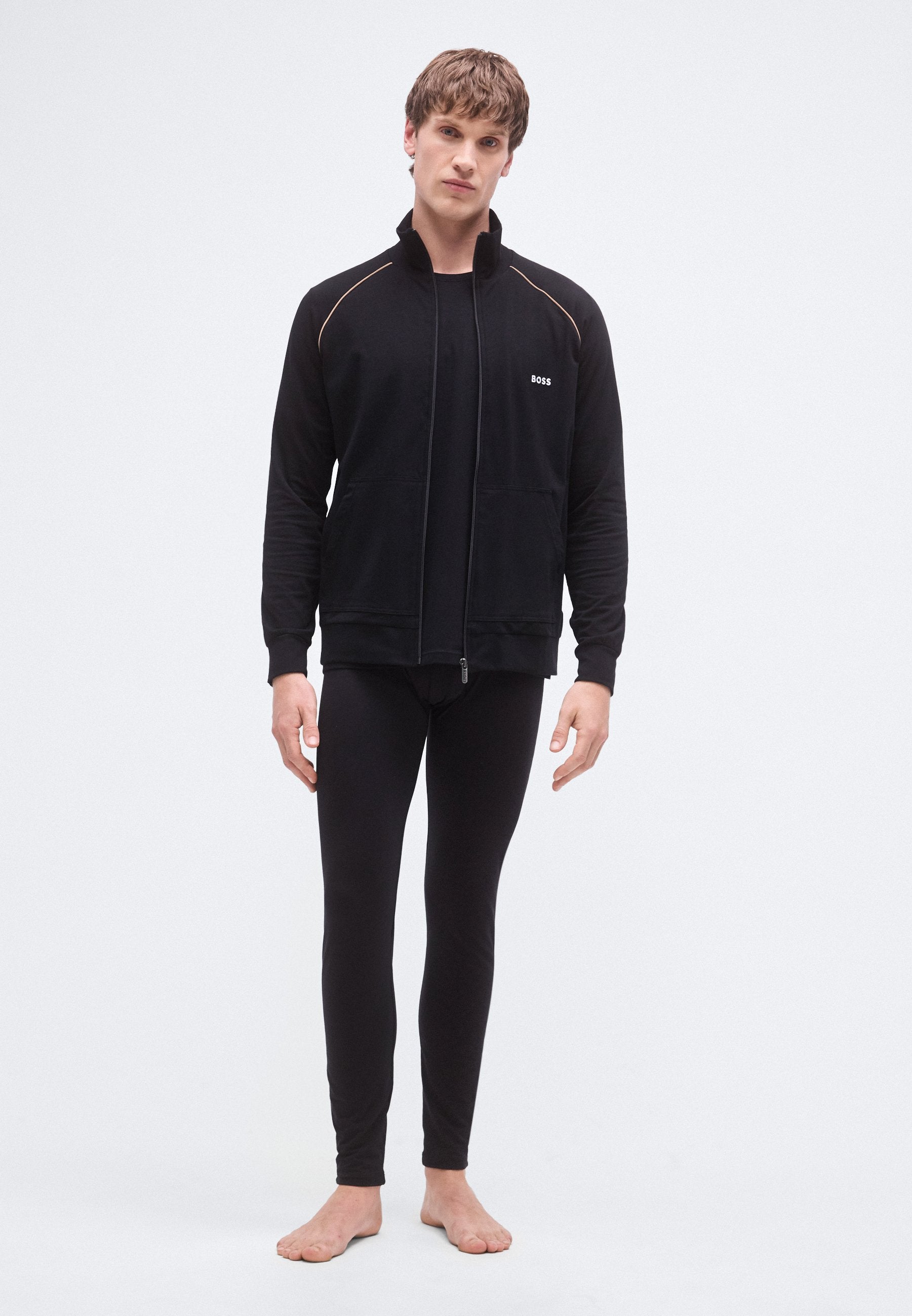MIX MATCH JACKET  - Pyjama top - black