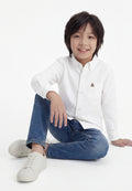 TODDLER OXFORD CONVERTIBLE SHIRT - Shirt - white