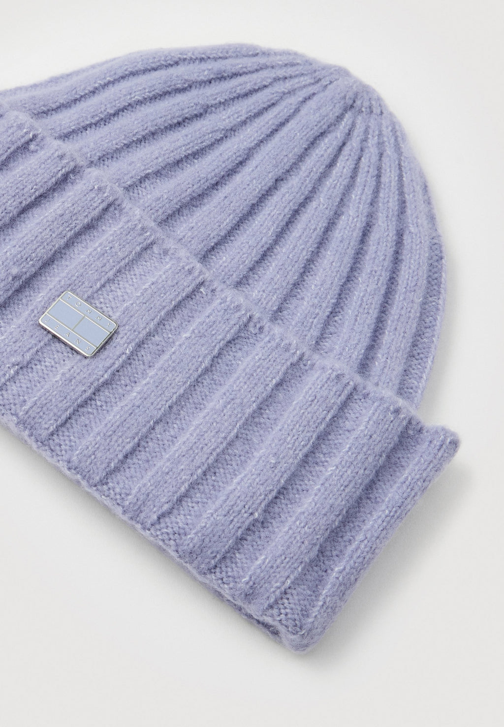 HERITAGE PLAQUE WOOL BLEND BEANIE - Beanie - periwinkle dusk