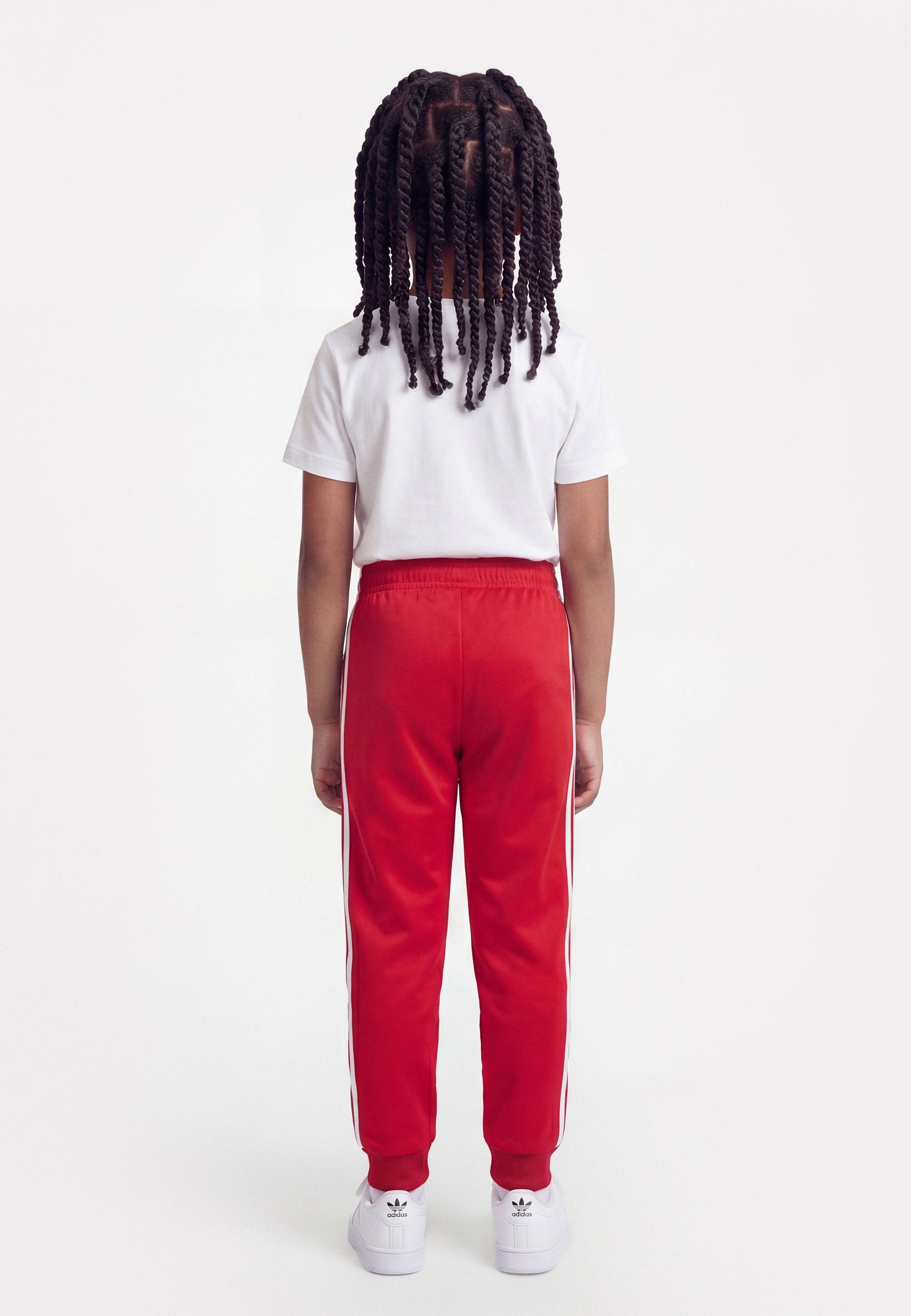 PANTS JUNIOR UNISEX - Eşofman altı - better scarlet/white