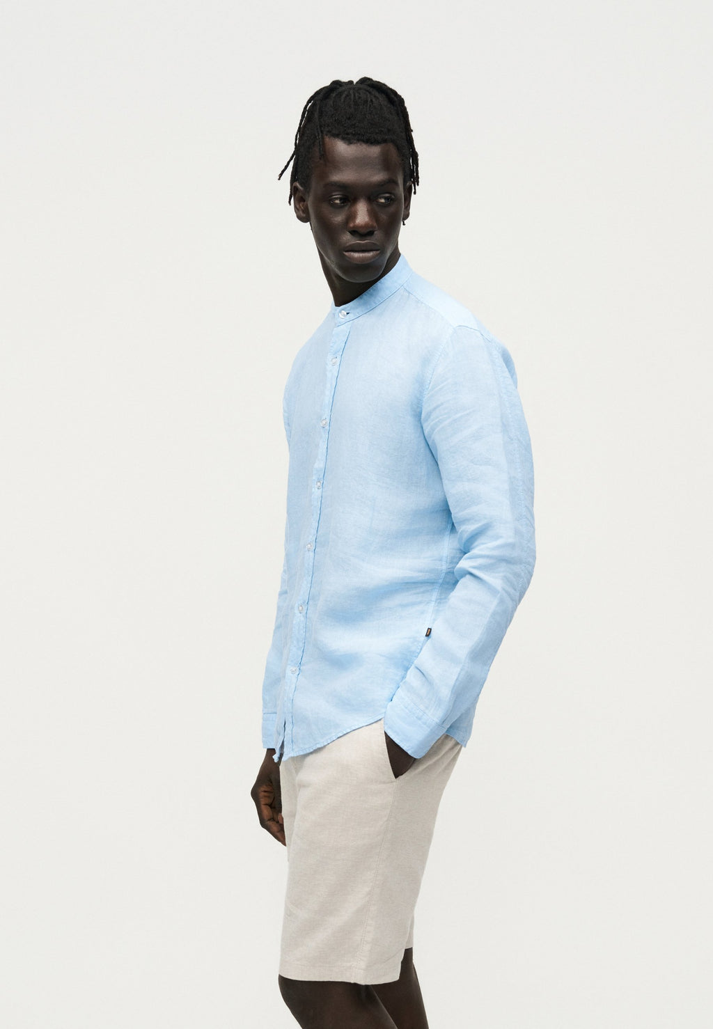 RACE - Shirt - open blue