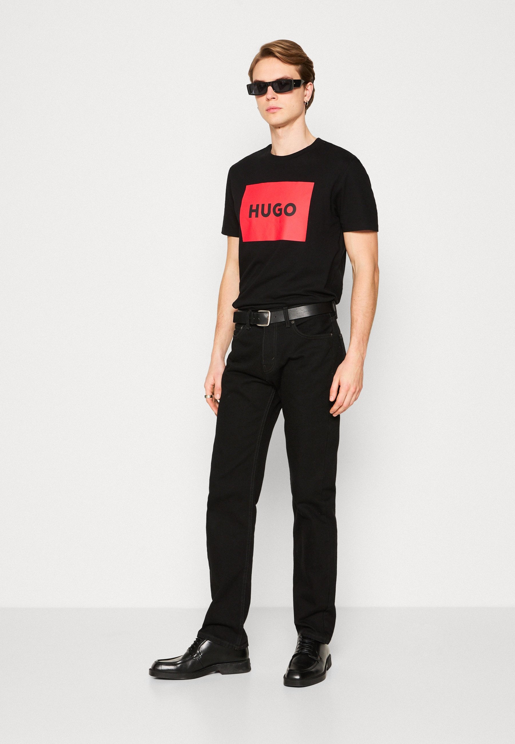 DULIVE - T-shirt imprimé - noir