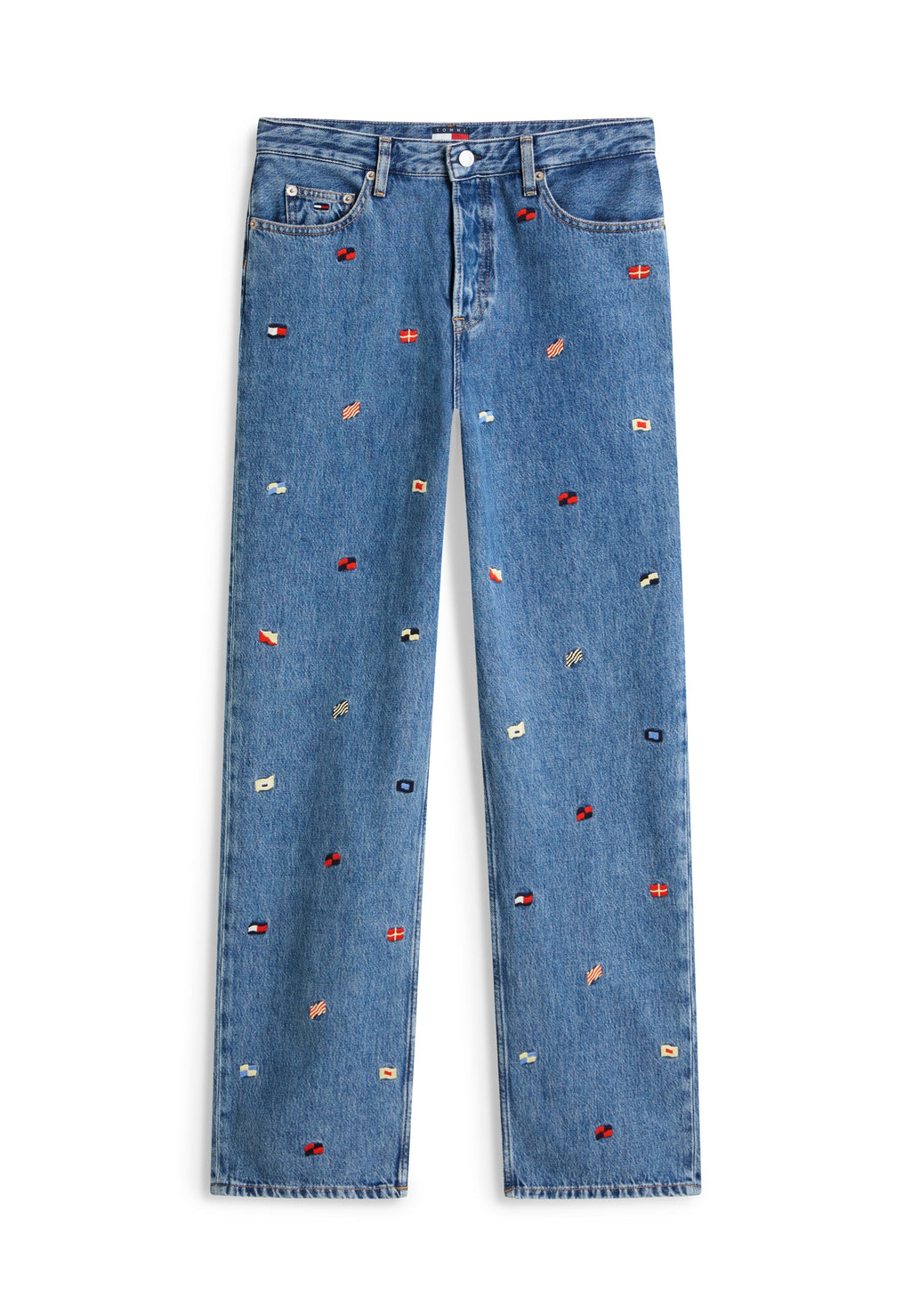 LAYLA - Düz paça jean - orta denim