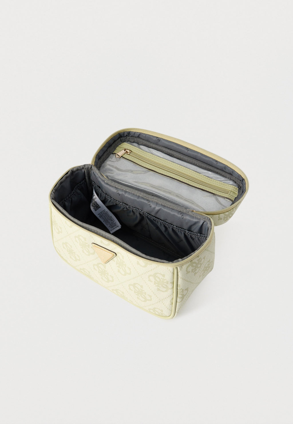 BERTA TOILETRY TRAIN CASE - Wash bag - sage