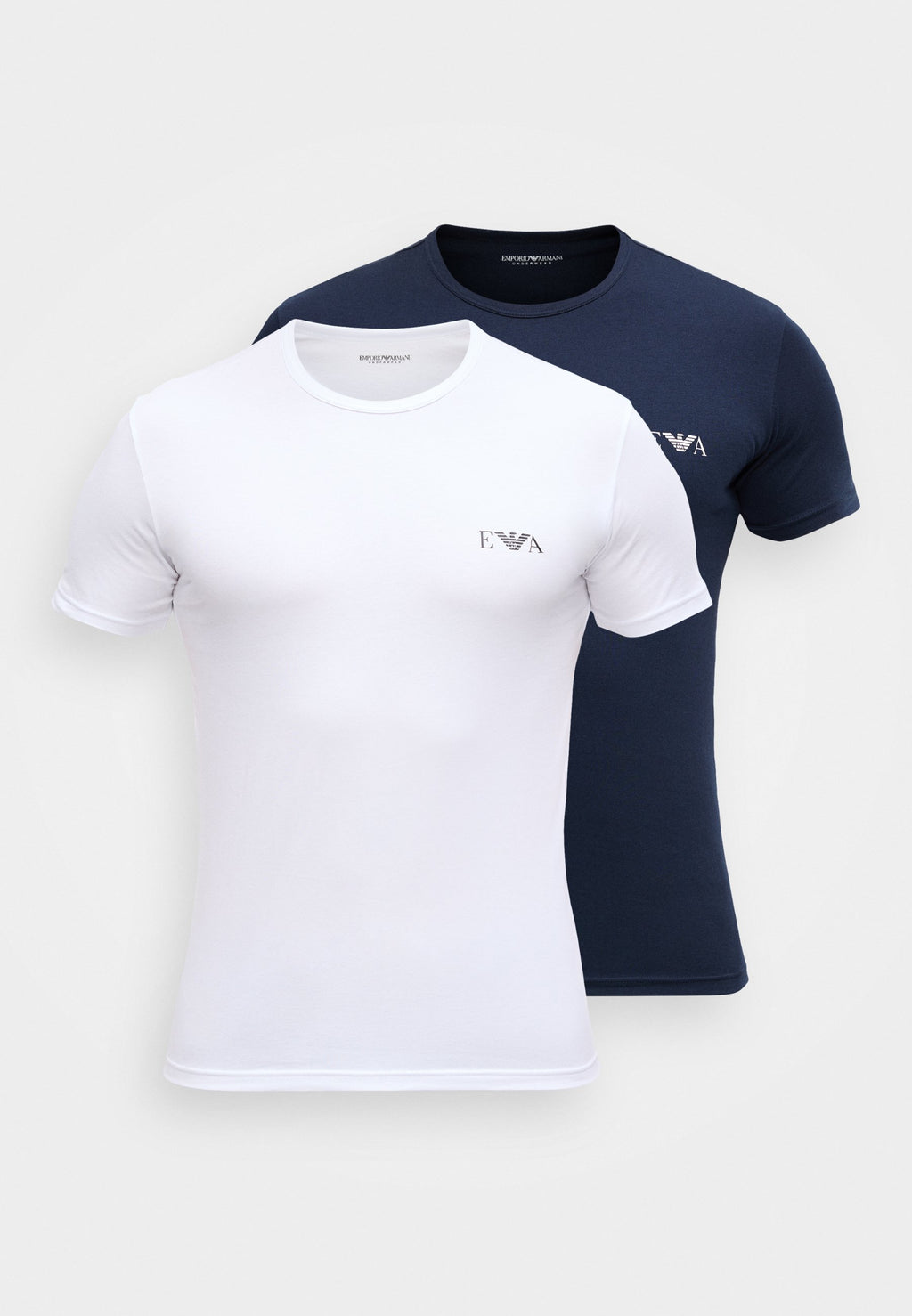 PARTE ALTA CREW NECK 2 PACK - Undershirt - blue/white