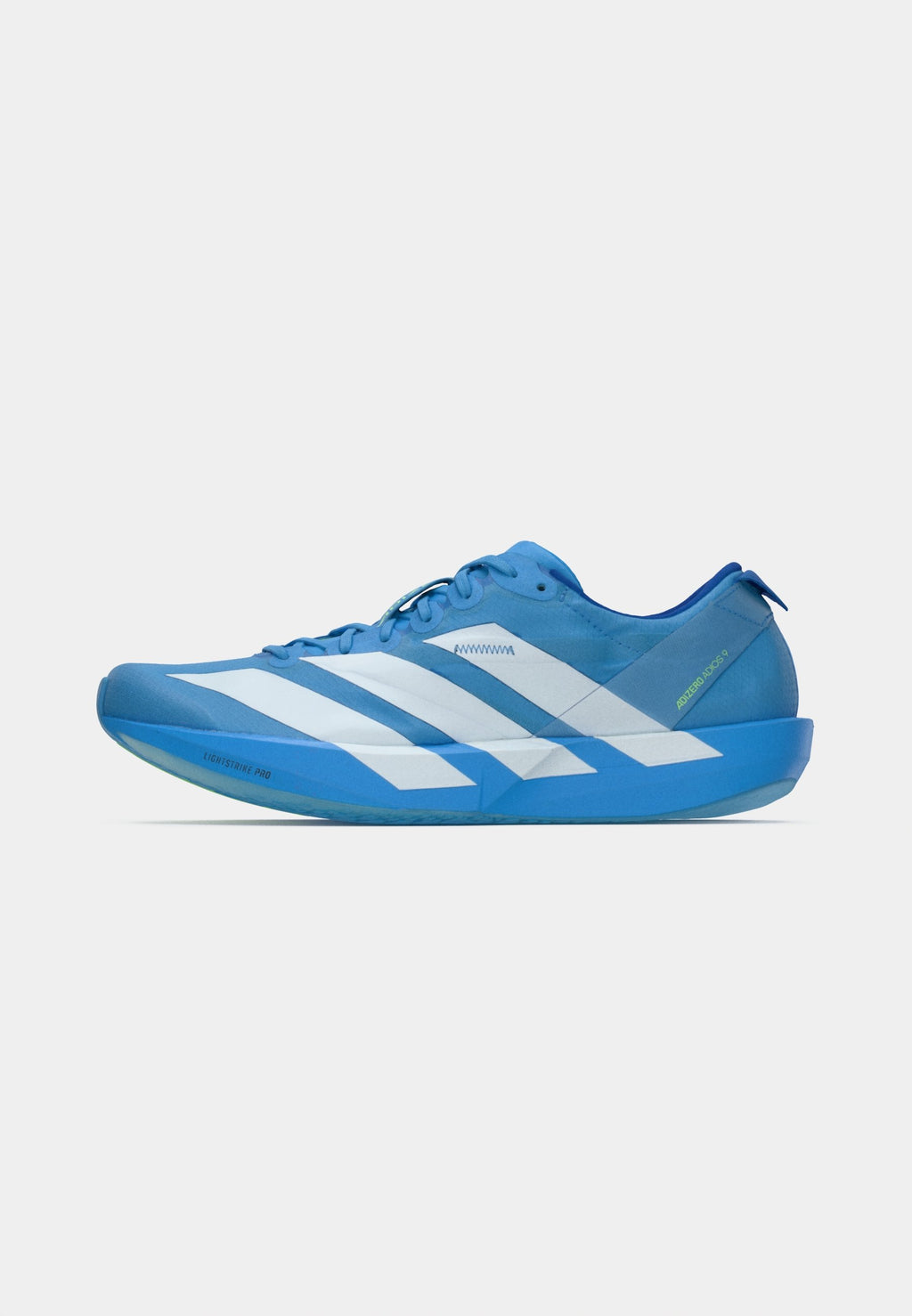 ADIZERO ADIOS 9 - Chaussures de running sur route - bleu/blanc/citron vert