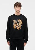 EMBLEM WAVE - Sweatshirt - black/gold-coloured