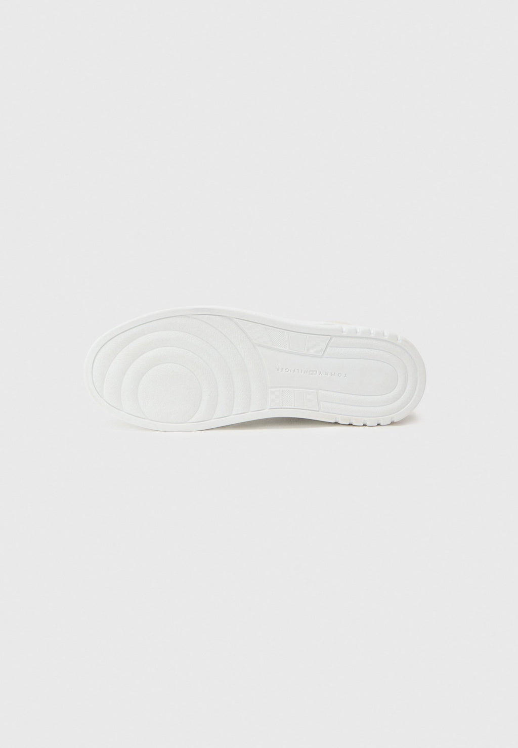LEATHER MIXED TEXTURE CUPSOLE TRAINERS - Trainers - white/light grey