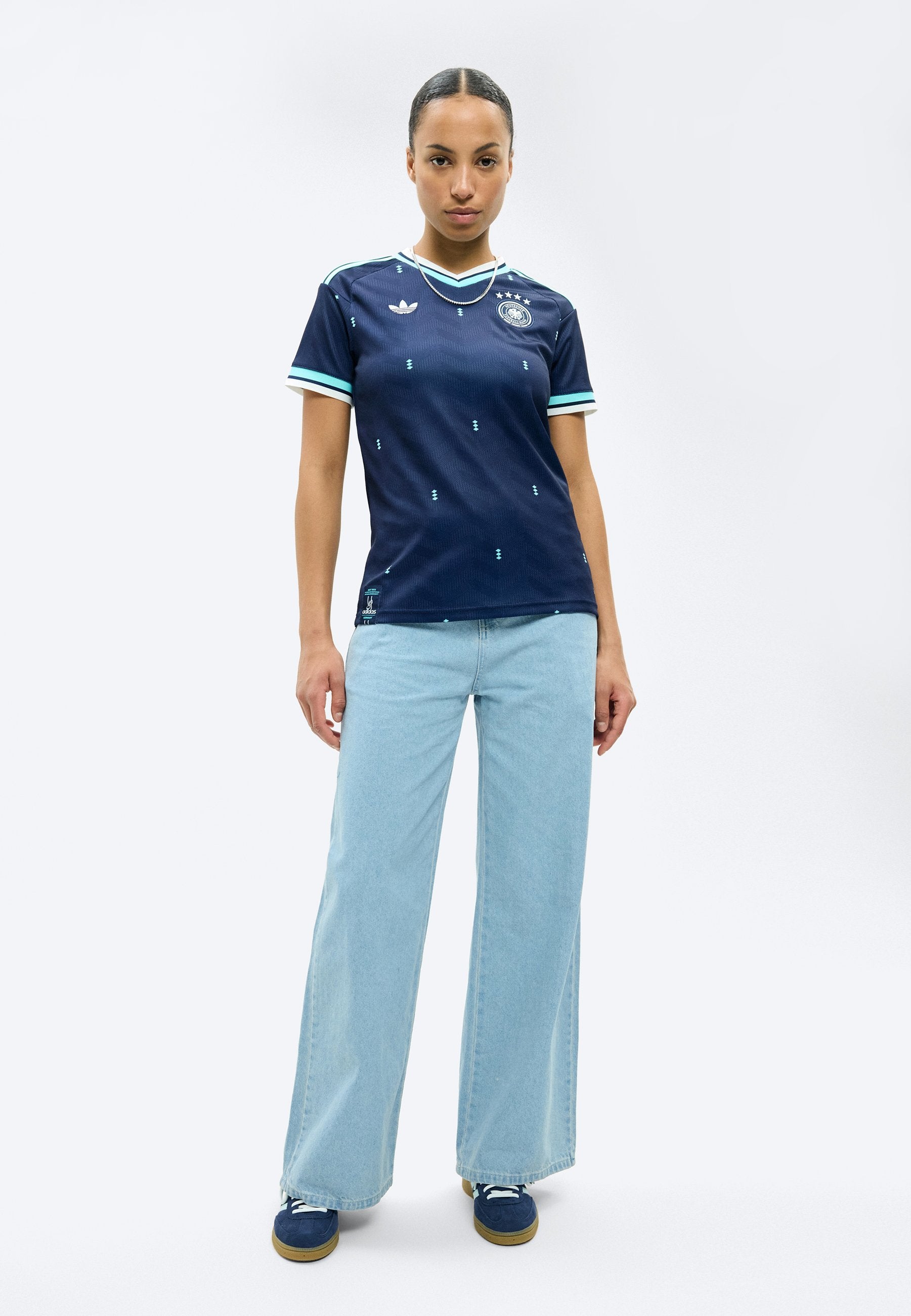 DEUTSCHLAND DFB 26 AWAY REPLICA - Sports T-shirt - collegiate navy